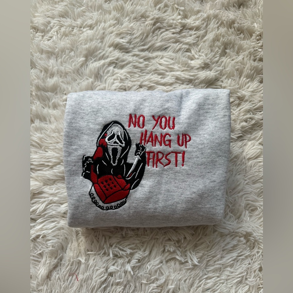 Halloween / Fall Embroidered Sweatshirt